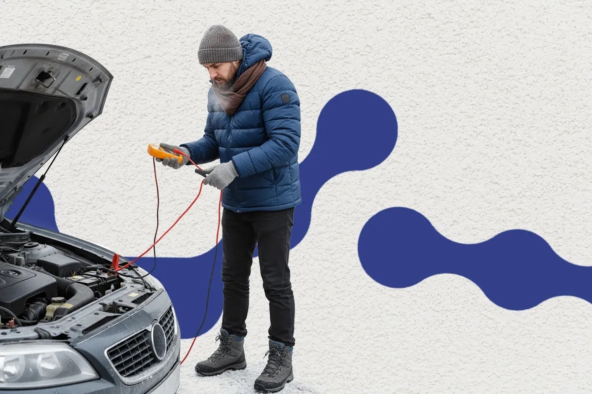 چگونه از خوابیدن باتری ماشین در زمستان جلوگیری کنیم؟